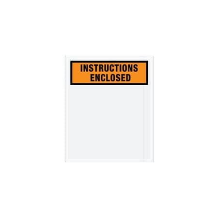 Bubblefast 12 x 10'' Orange ''Instructions Enclosed'' Envelopes, 500PK BFPL479