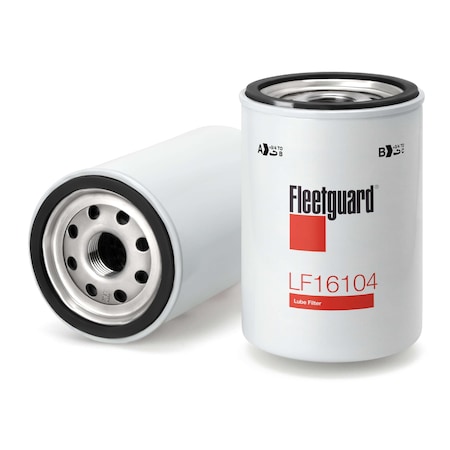 Fleetguard Automotive Oil Filter, 5 29/32 in H LF16104