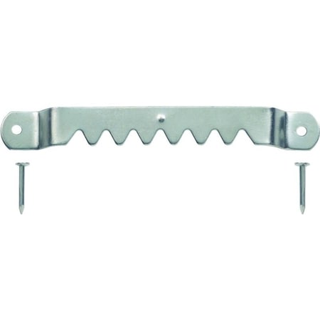 Ook Sawtooth Hanger, 20 lb, Steel, Brushed Nickel, 3PK 50203
