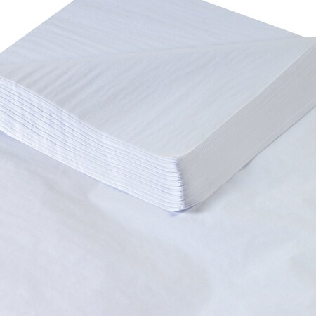 Non-Branded 20 x 30in 100% Recycled White Tissue Paper, 480PK TR2030WH