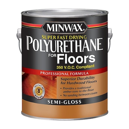 Minwax Finish, 1 gal, Semi-Gloss, Clear 130240000