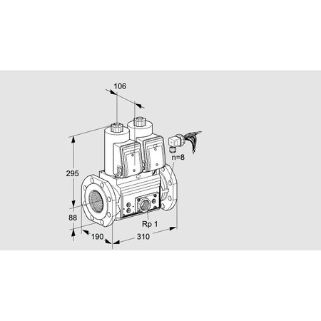Honeywell Kromschroder VCS780F05NNWRE/PPEP/PPPP KS88203069