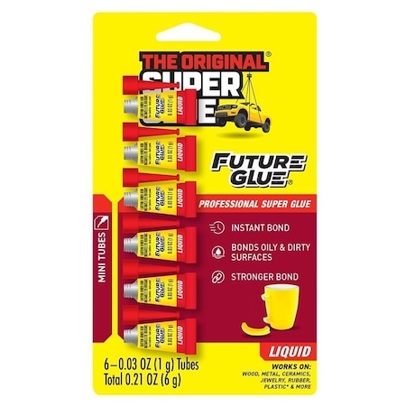 Super Glue Super Glue Liquid 6Pk 11710008