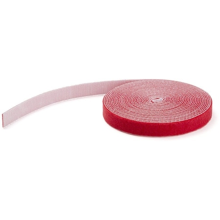 Startech.Com 25ft Hook and Loop Tape Cable Ties Red HKLP25RD