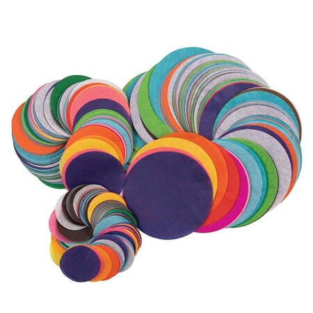 Pacon Art Tissue Decor Circles, Assorted Color - 2250 Piece PAC58530