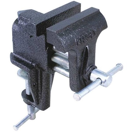 Bessey Clamp on Vise, Serrated Jaw, 6 13/16" L BV-CO30