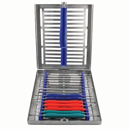 Jorgensen Laboratories Dental Probes/Picks Sterilization Cassettes, 15PK J1510A