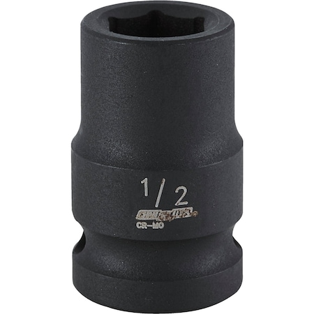 Channellock 1/2'' Drive 1/2'' 6-Point Shallow Standard Impact Socket 313157