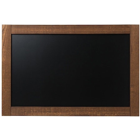 Mastervision Rustic Chalkboard, Antique Vieux Chene Frame, 24" X 36", Wall mount PM07156221