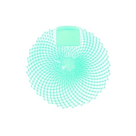 Impact Eclipse High Fragrance Urinal Screen, Green, Cucumber Melon - Case of 36 149736