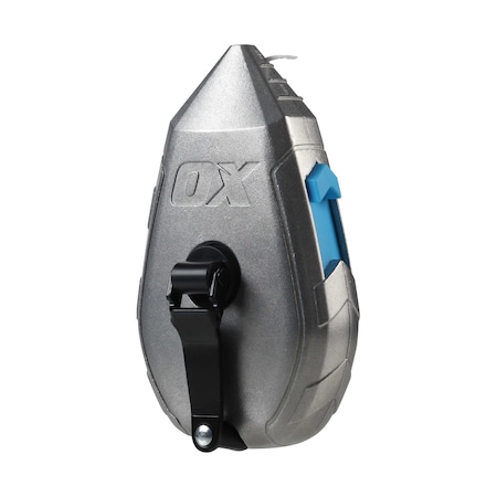 Ox Tools Contractor 30m/100' Aluminum Chalk Line Reel, Basic Fine Line / 1:1 Gear Ratio OX-T630501