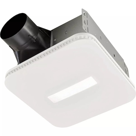 Broan-Nutone CleanCover 110 CFM 1.0 Sone 120V Bath Exhaust Fan with LED Light AER110CCTK
