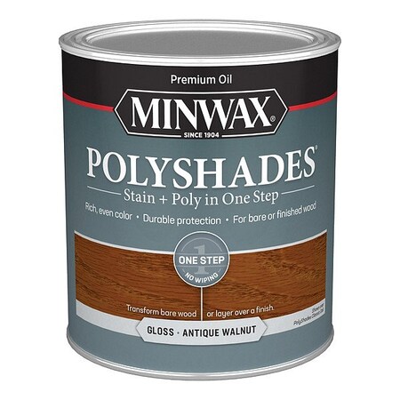 Minwax Wood Stain, 1 qt, Antique Walnut 61440444