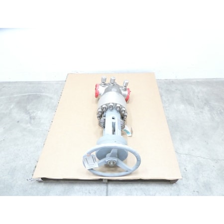 Velan MANUAL 150 STAINLESS BUTT WELD 4IN WEDGE GATE VALVE B12-0054B-13PSN