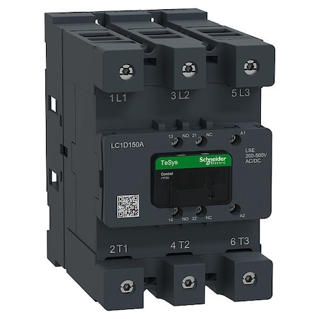 Schneider Electric CTR Deca 150A 3P 200-500V ACDC EvLk LC1D150ALSE