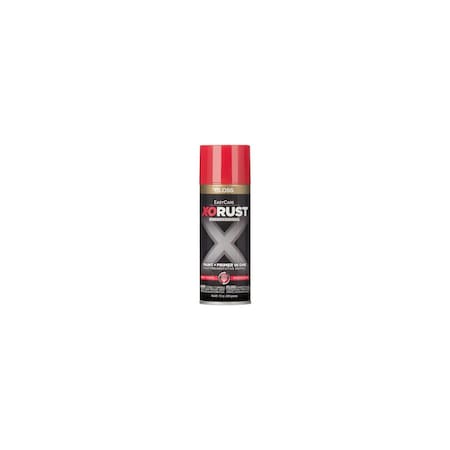 True Value Anti-Rust Enamel Spray Paint & Primer, Hot Red Gloss, 12-oz. XOP41-AER