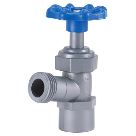 B & K Homewerks 1/2 in. X 3/4 in. FIP x MHT Celcon Boiler Drain Valve VBDCELB3