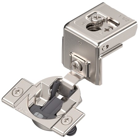 Blum 110 Degree 1-1/2in. Overlay Blumotion Soft-closing Doweled Compact Clip Hinge 31C358B.24