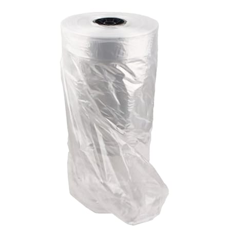 Nahanco Poly Bags, 54"H x 21"W x 4"D, Clear, 466 PK NTP354