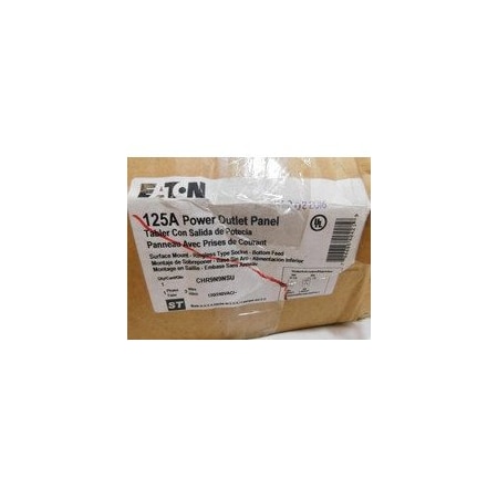 Eaton Power Outlet Panels Ringless 125A 120V Circuit Surface Mounting CHR9N9NSU