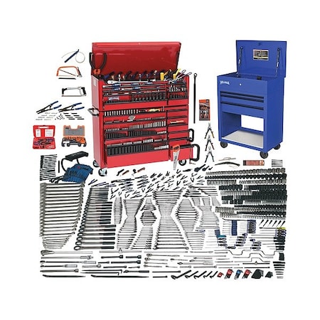 Williams Master Tool Set, Rolling Tool Cabinet JHWMAMMOTHTB