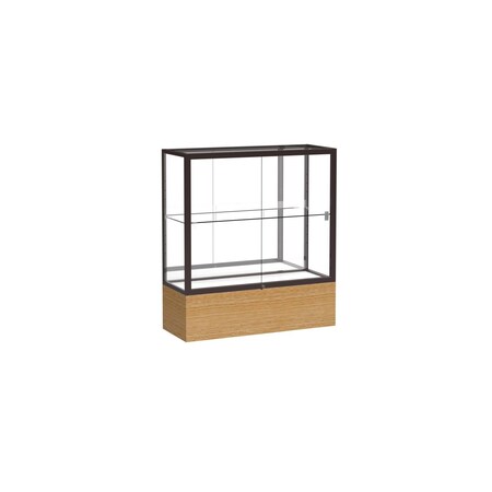 Ghent Counter Display Case 36x40x14, Mirror, Bronze 2281MB-BZ-AK