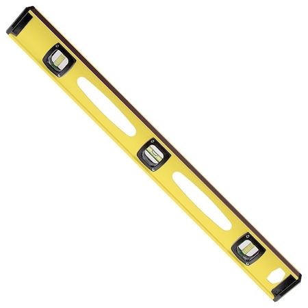 Kraft Tool Kraft Tools 24" Contractor Magnetic Extruded Aluminum Level (3 Vials) SLQML24
