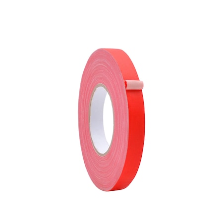 Wod Tape GTC12 Gaffer Tape Low Gloss Finish Film 3/4 in. X 60 ft. Red, 64PK WOD GTC12-00750-64-60-RED