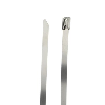 Abb Cable Tie 316 Stainless Steel 450 lb. 8" Ball Lock LS-7.9-200B