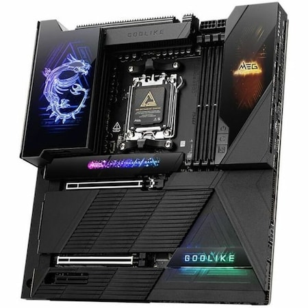 Msi MEG X870E GODLIKE Gaming Desktop Motherboard - AMD X870E Chipset - Socket AM5 - Extended ATX X870EGODLIKE