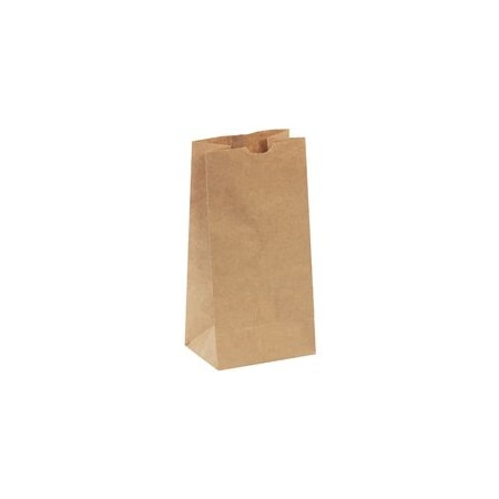 Bubblefast 400-5 x 3 1/4 x 9 3/4'' Kraft Hardware Bags, 400PK BFBGH123K
