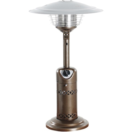 Unbranded 10000 BTU Bronze Stainless Steel Tabletop Patio Heater SRPT03