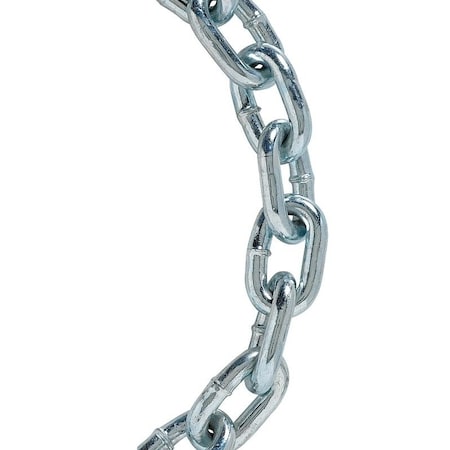 Baron Proof Coil Chain, 3/16 in, 250 ft L, 30 Grade, Carbon Steel, Hot-Dipped Galvanized PC30316HDGP