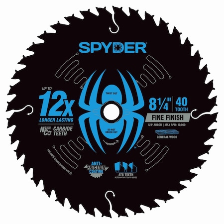 Spyder 8-1/4in 40T Framing - Clam Shell 13044