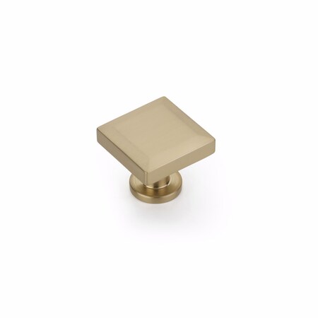 Schaub Heathrow 1-1/4in Cabinet Knob Signature Satin Brass Finish 551-SSB