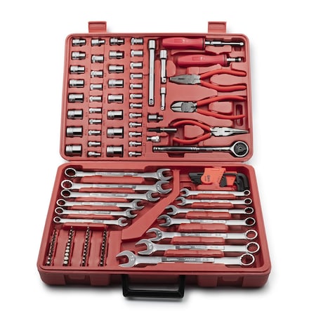 Genius Tools 117PC 1/4in & 3/8inDr. SAE & Metric Master Set AC-23117