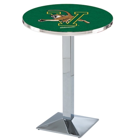 Holland Bar Stool Co 42" Chrome Vermont Pub Table, 36" dia. Top L217C4236Vermnt
