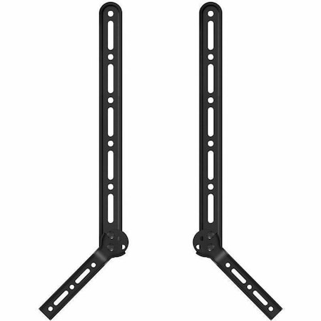 Monoprice UNIVERSAL SOUNDBAR BRACKET WITH ADJUSTABLE ARMS FITS DISPLAYS 23, 39489