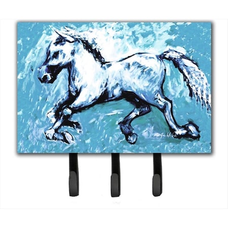 Carolines Treasures Shadow The Horse In Blue Leash Or Key Holder MW1171TH68