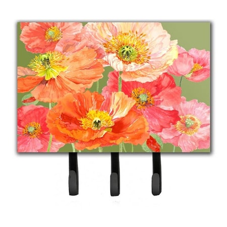 Carolines Treasures Poppies by Anne Searle Leash or Key Holder SASE664CTH68