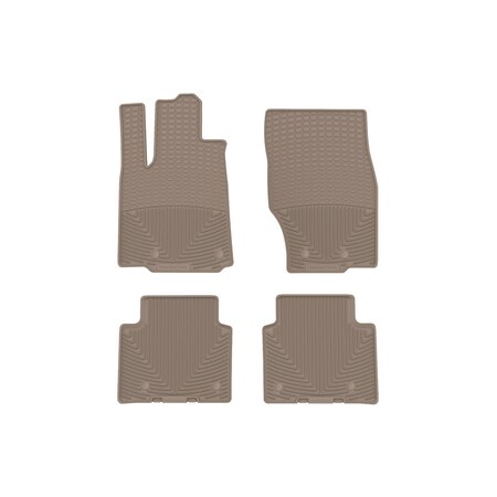 Weathertech Tan, Front and Rear All Weather Floor Mats W614TN-W615TN