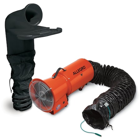 Allegro 8in AXIAL AC EX 9514-05 BLOWER KIT W/ 8in EX MVP 9520-05MEX