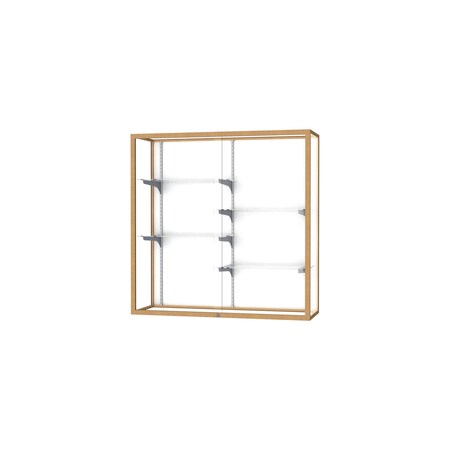 Ghent Champion Wall Case Display 48x48x16, Wall Case, White 2040-4-WB-GD