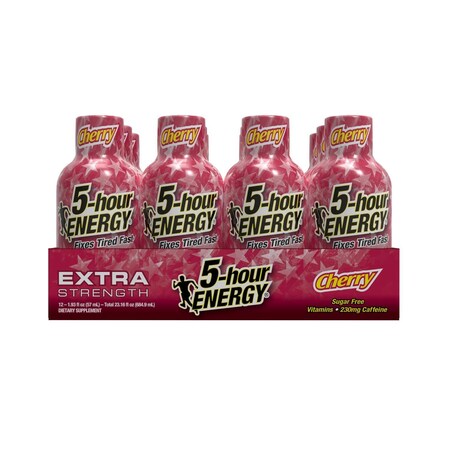 5-Hour Energy Extra Strength Sugar Free Cherry Energy Shot 1.93 fl. oz. 783188