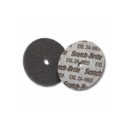 Scotch-Brite EXL Unitized Deburring Wheel, 3 X 1/4, Medium, Aluminum Oxide 405-048011-15532