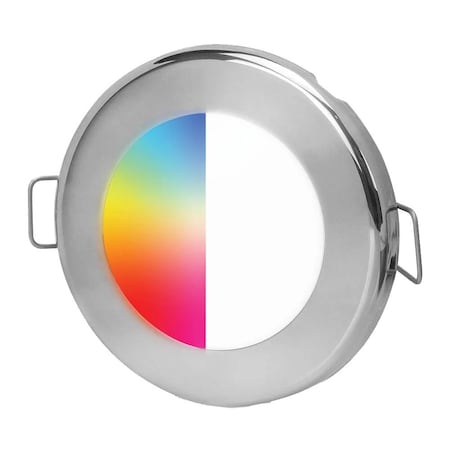 Hella Marine EuroLED75 RGBW Downlight - Stainless Steel Bezel 017884011