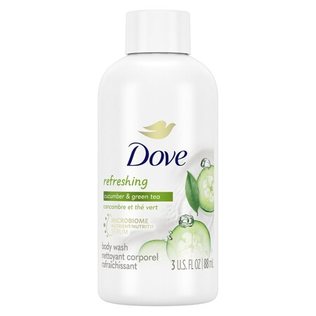 Dove Cool Moisture Body Wash, 3 Ounce, 24PK 67195