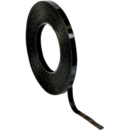 Chartpak Matte Graphic Tape, 27 ft L, Black CHABG1251M