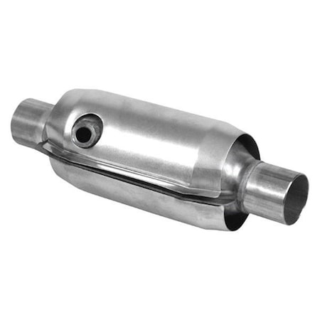 Eastern Catalytic Converters 14 in. Body Round Universal Catalytic Converter EAS82724