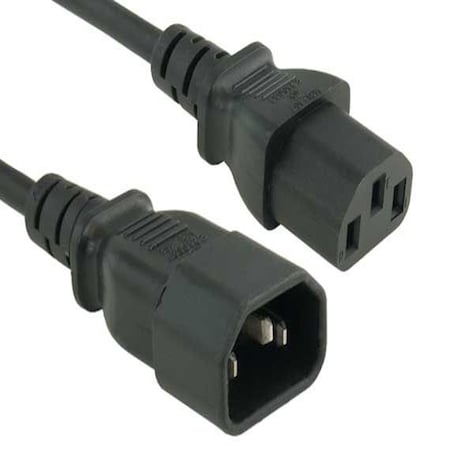 Sanoxy 10ft Computer Power Extension Cord IEC320 C13 to IEC320 C14 SNX-CBL-LDR-PW103-1210